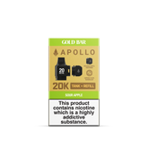 APOLLO 2ML+5ML POD + REFILL SOUR APPLE (10)